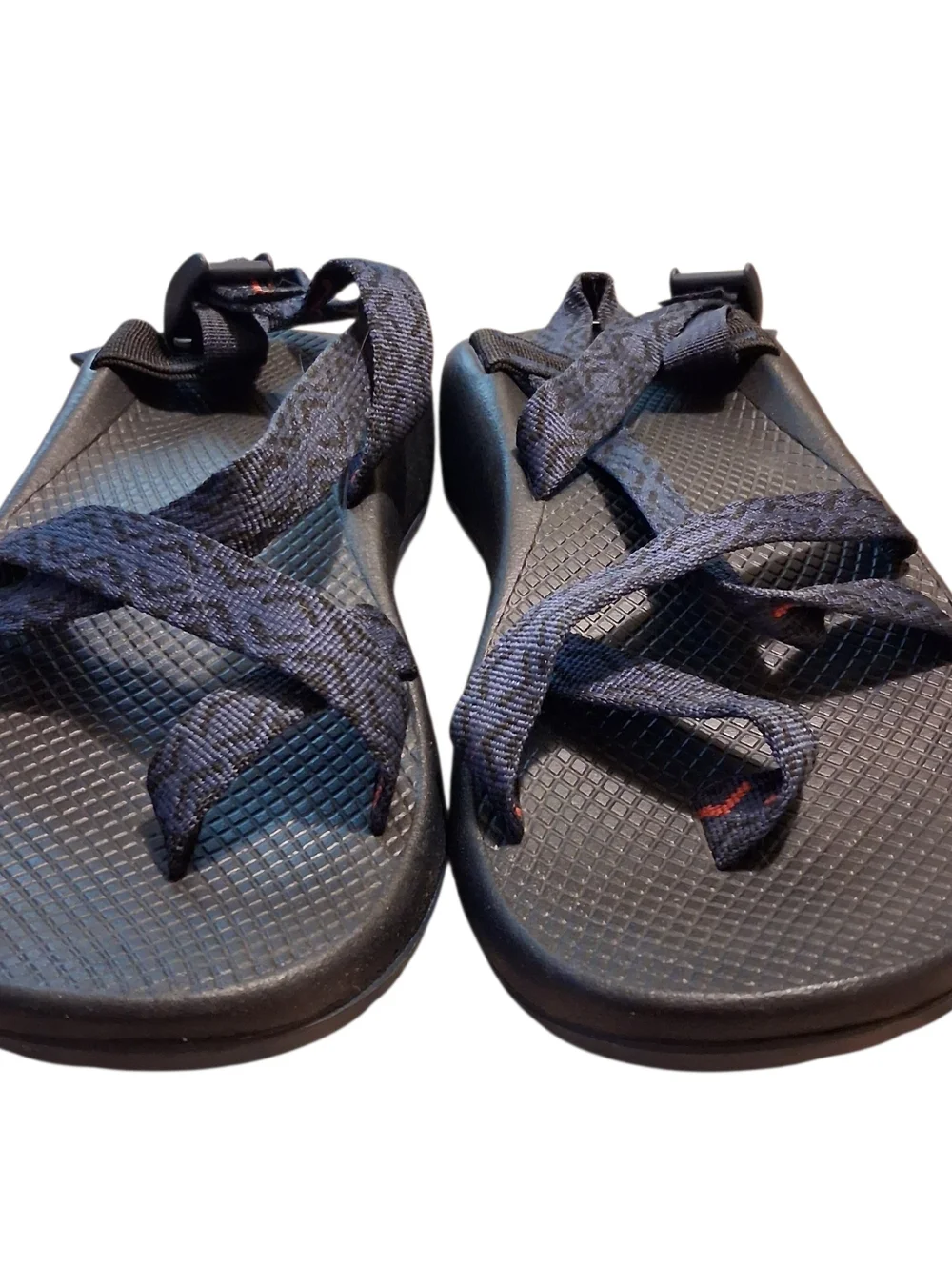 Men's Chaco Z2 Classic Wide Sandal In Stepped Navy 9W Vacation Beach Walking